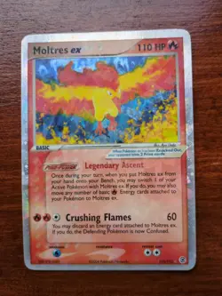 Pokemon Moltres EX Fire Red Leaf Green #115/112 Holo - Image 1