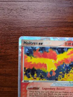 Pokemon Moltres EX Fire Red Leaf Green #115/112 Holo - Image 2