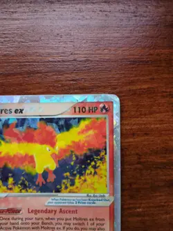 Pokemon Moltres EX Fire Red Leaf Green #115/112 Holo - Image 3