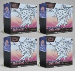 4x Pokemon TCG Chaos Rising Pokemon Center PC ETB Elite Trainer Box ✅ IN HAND - Image 2
