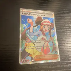 Pokemon TCG- Rosa's Encouragement 114/088 Ultra Rare Full Art- Perfect Order - Image 2