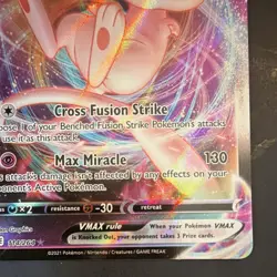 The Pokemon Company Mew VMAX 114/264 Swsh08 Ultra Rare Full Art Holo - Image 5