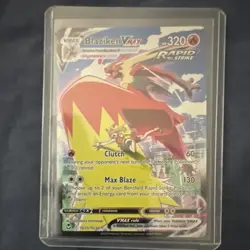 Pokemon Blaziken VMAX TG15/TG30 Ultra Rare Full Art Holo 320 HP EN - Image 1