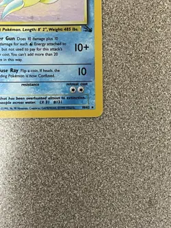 Pokemon Lapras Fossil 10/62 Holo -LIGHTLY PLAYED- - Image 4