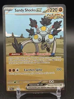 Sandy Shocks ex 250/182 Paradox Rift Pokemon Special Illustration Rare *LP* - Image 1