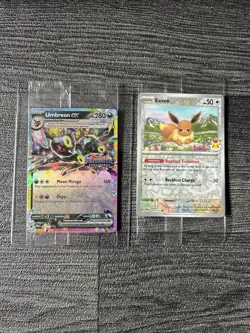 Prismatic Sealed Promos | Umbreon Prismatic Stamped & Eevee Pokemon Day | Sealed - Image 1