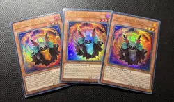 Yugioh! 3x/Playset Soul Resonator SDCK-EN001 Ultra Rare NM 1st - Image 1