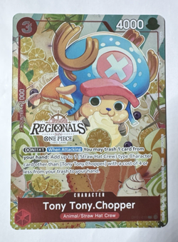 One piece TCG Tony Tony.Chopper OP01-015 Offline Regional Promo Near Mint - Image 1