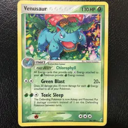 Venusaur EX Crystal Guardians 28/100 Holo Rare 2006 Pokemon Card MP - Image 1