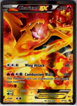 Charizard EX XY121 XY Promos - Pokemon Card - LP - Image 1