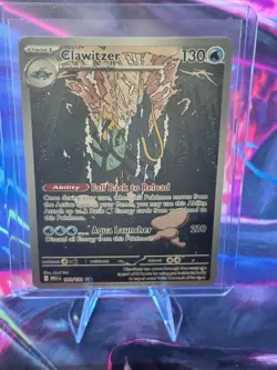 Clawitzer (141/132) MEGA Stage 1 130 HP Aqua Launcher Pokemon TCG Card Stock - Image 1