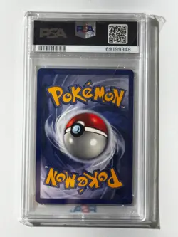 PSA 8 Scyther Holo 10/64 Jungle Unlimited Pokemon Card - Image 3