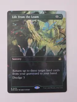 Life from the Loam (Anime Borderless) Ravnica Remastered Foil - Image 1