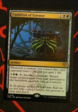 MTG Cauldron of Essence x1 Near Mint from Secrets of Strixhaven - Image 1