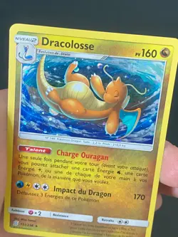 CARTE POKEMON DRACOLOSSE 151/236 FR HOLO SL HARMONIE DES ESPRITS - NM/M - Image 2
