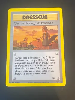 CARTE POKEMON CHAMPS D'ELEVAGE DE POKEMON 62/64 FR UNCO NEO REVELATION - NM+ - Image 1