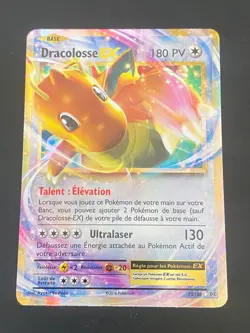 CARTE POKEMON DRACOLOSSE EX 72/108 FR ULTRA RARE XY EVOLUTIONS - NM/M - Image 1