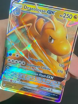 CARTE POKEMON DRACOLOSSE GX 152/236 FR ULTRA RARE SL HARMONIE DES ESPRITS -NEUF - Image 2