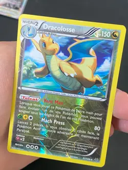 CARTE POKEMON DRACOLOSSE 51/108 FR REVERSE XY CIEL RUGISSANT - TBE - Image 2