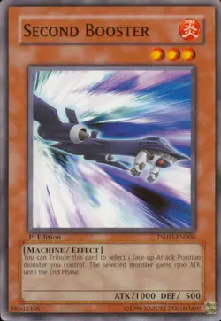 Second Booster - TSHD-EN006 - Common - Unlimited Edition - Lightly Played - Image 1