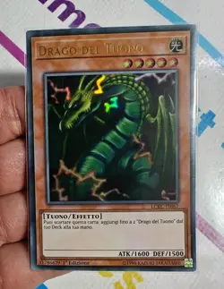1* EDIZIONE DRAGO DEL TUONO LCKC-IT067 NUOVA IT ULTRA RARA YU-GI-OH - Image 1