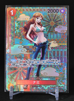 One Piece Card Game Awakening of the New Era Nami OP01-016 R Parallel Japanese - Image 1
