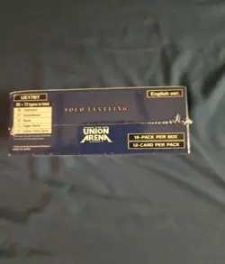 Union Arena Solo Leveling Booster Box English *New/Sealed* - Image 5