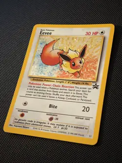 Pokemon Eevee Holo Black Star Promo #11 WOTC Wizards Promo Card 2000 - Image 3