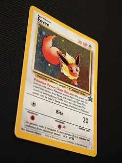 Pokemon Eevee Holo Black Star Promo #11 WOTC Wizards Promo Card 2000 - Image 4