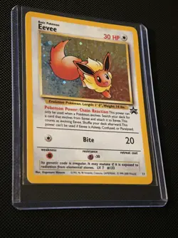 Pokemon Eevee Holo Black Star Promo #11 WOTC Wizards Promo Card 2000 - Image 5
