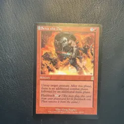 Wizards of the Coast Seize the Day Red Rare Sorcery Odyssey Regular #220/350 - Image 1
