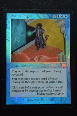 Magic The Gathering MTG FUTURE SIGHT FOIL Onslaught HP Heavily Played - Image 1
