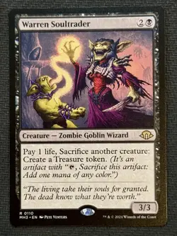 MTG Magic: Modern Horizons 3: Warren Soultrader #0110 Rare - NM - Image 1