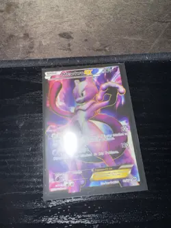Pokemon TCG Mewtwo EX (98 Full Art) Holo Card Next Destinities - Image 1