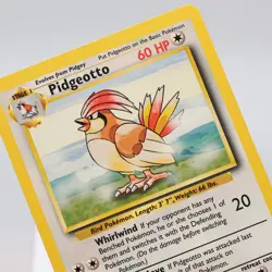 Pokemon TCG - Pidgeotto 22/102 Base Set Rare WOTC - EXC - Image 1