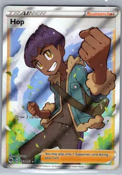 Hop (Full Art) 073/073 Champion's Path - Pokemon Card - NM - Image 1