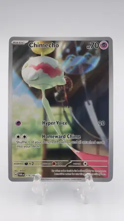 Chimecho 179/167 Twilight Masquerade Illustration Rare Pokemon TCG Card NM - Image 1