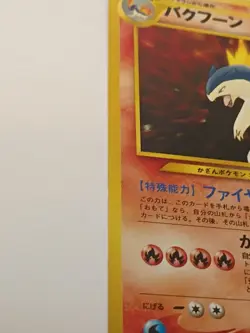 Typhlosion No.157 Holo Japanese Neo Genesis Premium File Pokemon Pocket Monsters - Image 3