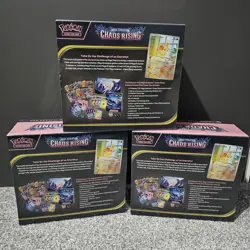Pokemon Center Chaos Rising Elite Trainer Box x3 (ETB). New & Sealed 3 Boxes - Image 4