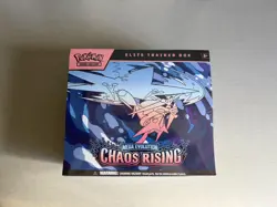 Pokemon TCG Chaos Rising Standard Elite Trainer Box ETB Factory Sealed New - Image 1