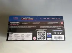 Pokemon TCG Chaos Rising Standard Elite Trainer Box ETB Factory Sealed New - Image 4