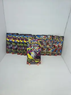 Pokemon Tcg Mega Evolution 10x Booster Pack Lot - Image 1