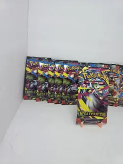 Pokemon Tcg Mega Evolution 10x Booster Pack Lot - Image 3