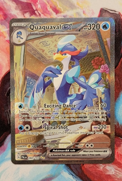Pokemon TCG Quaquaval ex 260/193 SIR – Paldea Evolved Pack Fresh NM - Image 1