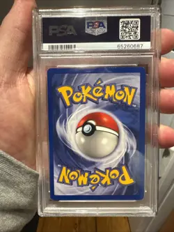 PSA 8 NM-MT Wartortle EVOLUTION BOX ERROR Pokemon PORTUGUESE Base Set WOTC 1999 - Image 3