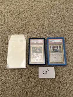 RARE Pokemon Relaxo POP 1 - 2020 Holo VIVID VOLTAGE #131 PSA 10 & #055 PSA 7! - Image 1