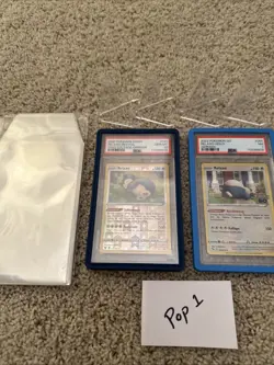 RARE Pokemon Relaxo POP 1 - 2020 Holo VIVID VOLTAGE #131 PSA 10 & #055 PSA 7! - Image 5
