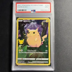 PokemonTCG 2021 Celebrations Pikachu #5/25 PSA 9 - Image 1
