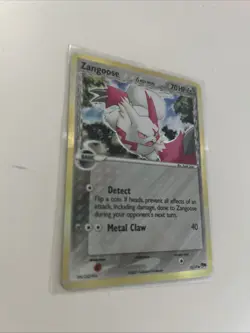 Pokemon Zangoose Delta Species POP Series 5 Holo Common 015/017 2007 English - Image 2