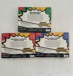 Pokemon Ascended Heroes Mega Ex Boxes SET OF 3 | NEW & SEALED | INSTANT SHIP 🚚✅ - Image 2